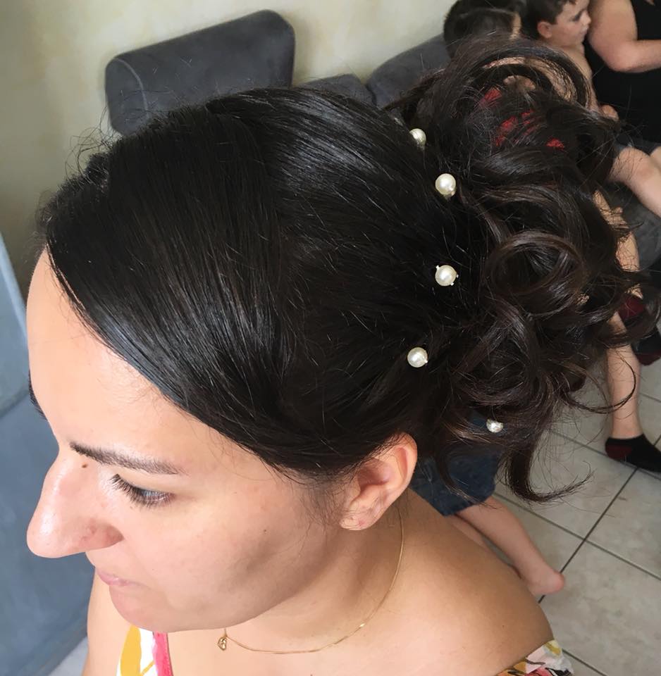 Coiffure mariage thème chic esth'air coifffure 