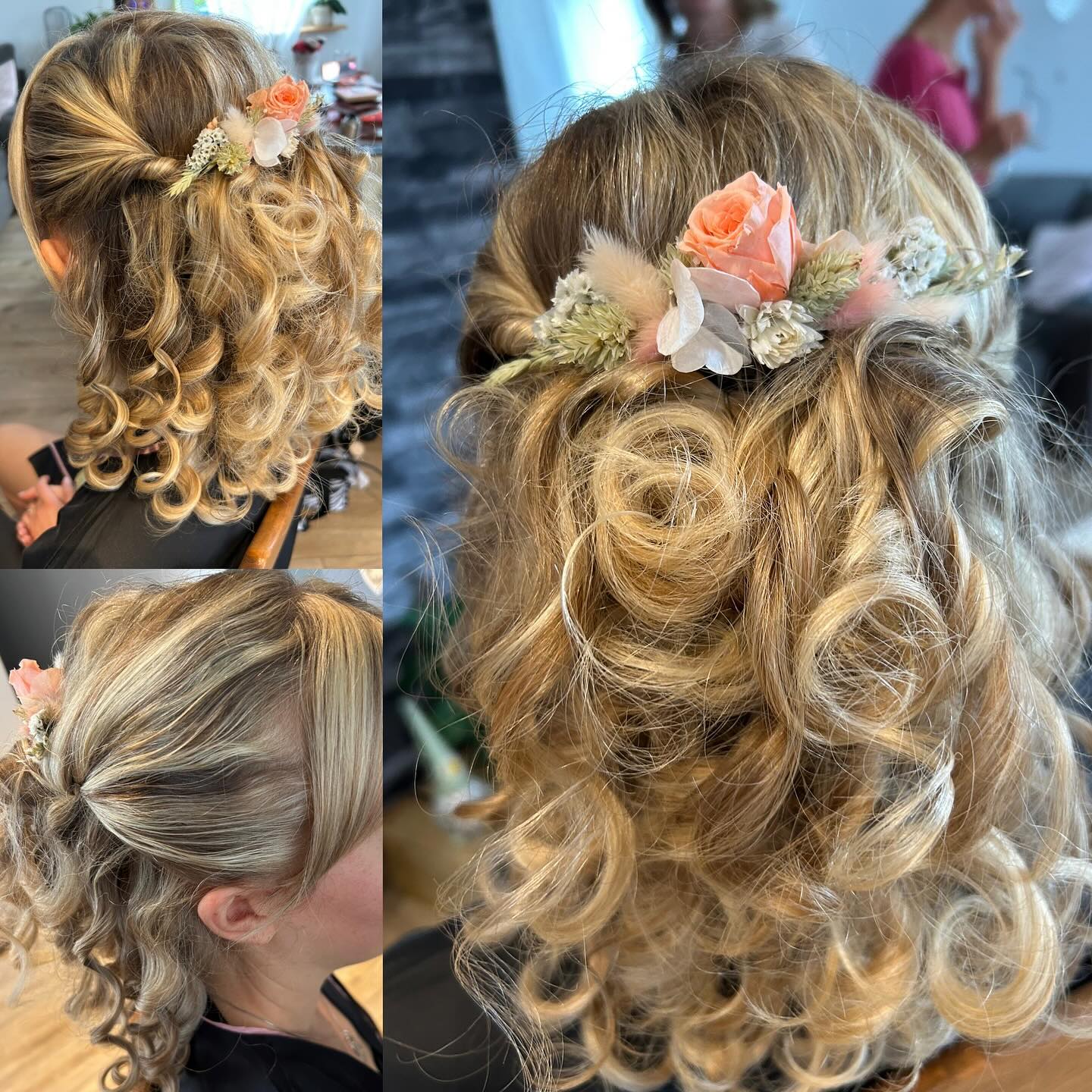 Coiffures de mariage et cérémonies